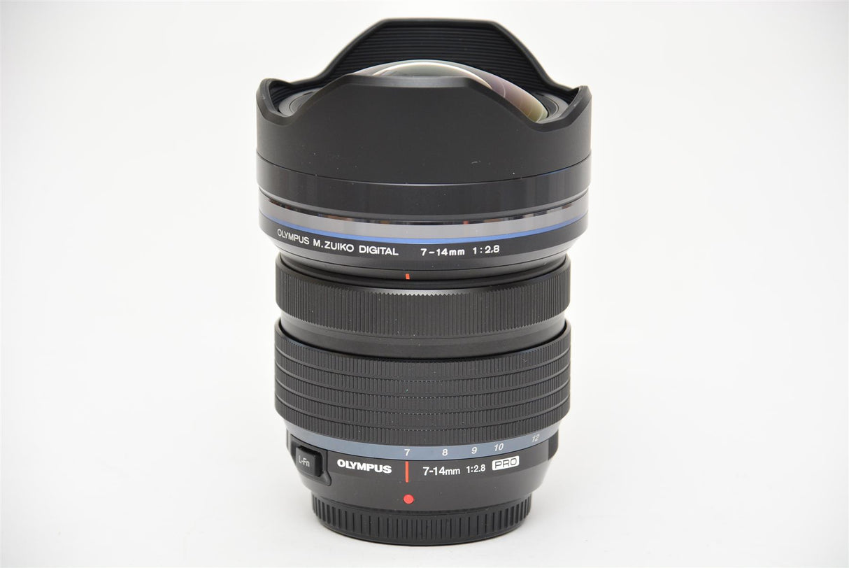 Used Olympus M. Zuiko Digital 7-14mm f/2.8 Lens
