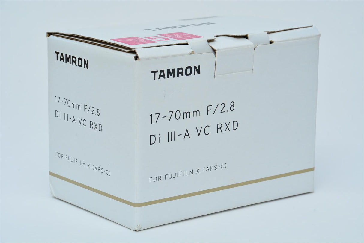 Used Tamron 17-70mm f/2.8 Di III - A VC RXD Fuji X Fit Lens