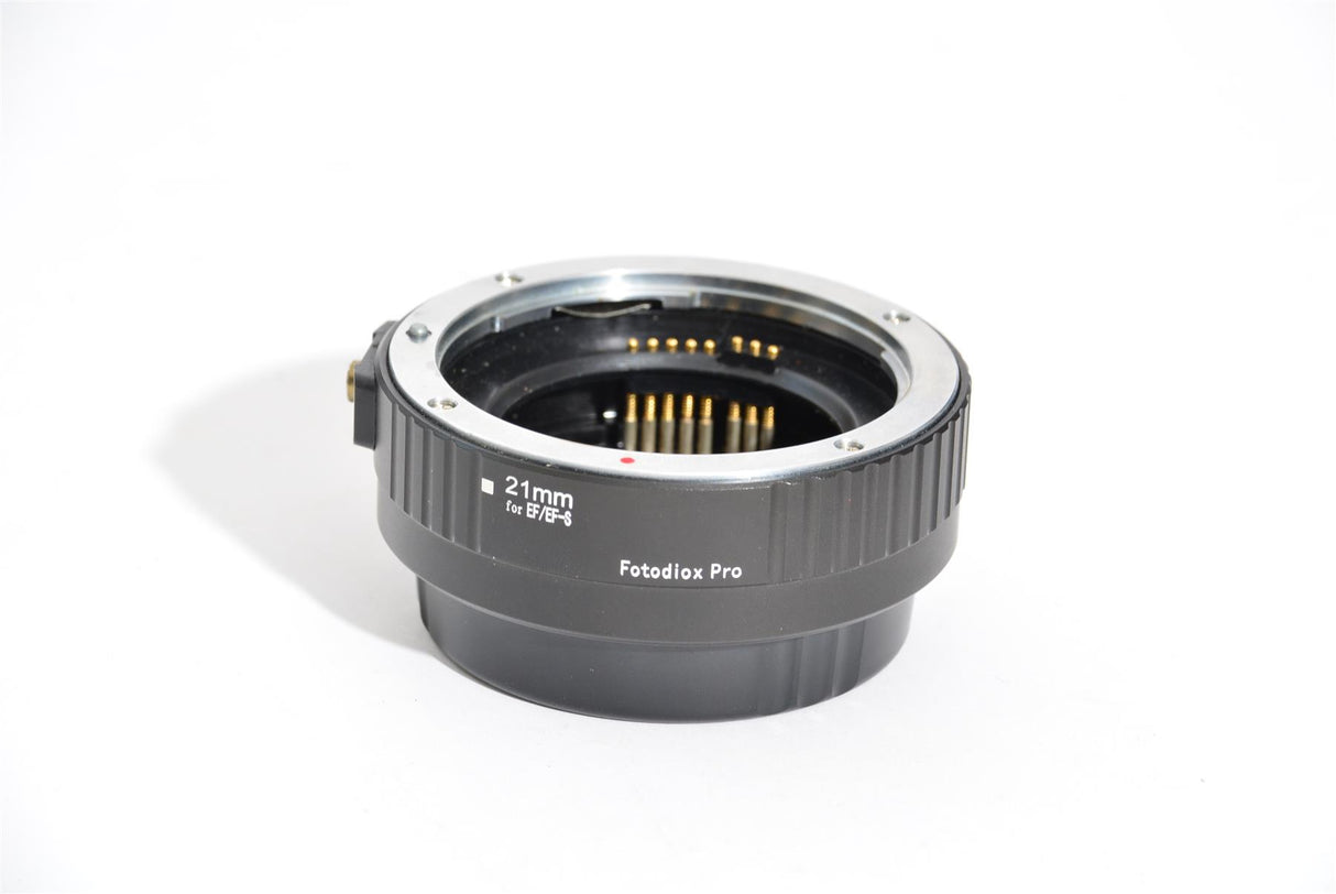 Used Fotodiox 21mm Pro Auto EOS EF Lens Mount Adapter