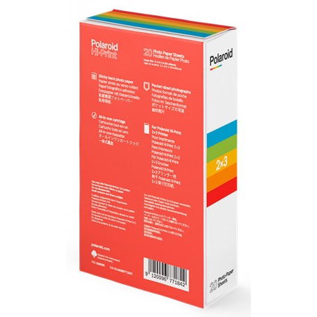 POLAROID HI-PRINT 2X3 PAPER CARTRIDGE (20 SHEETS)