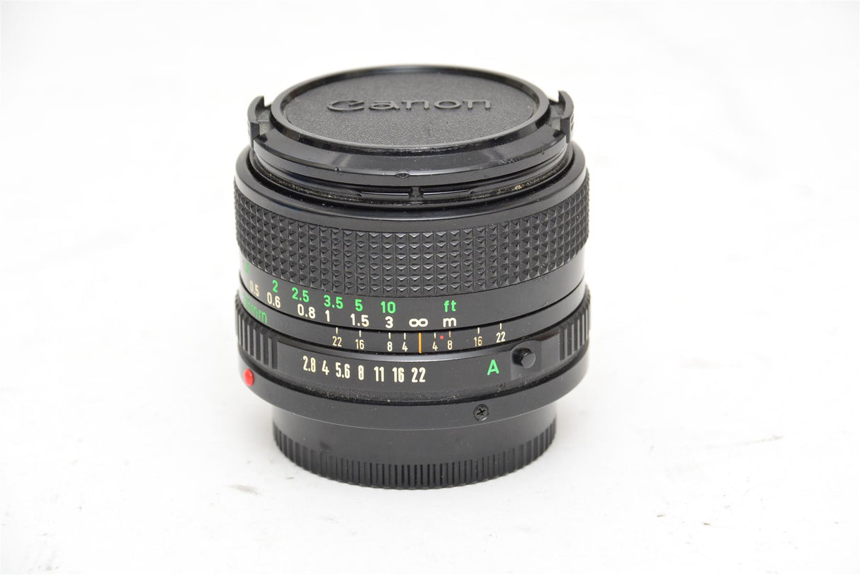 Used Canon FD 28mm f/2.8 Lens