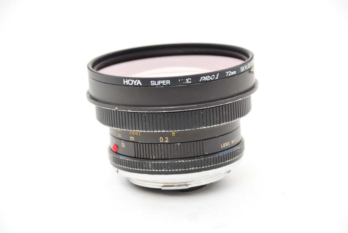 Used Leitz Wetzlar 21mm f/4 Super-Angulon-R Lens