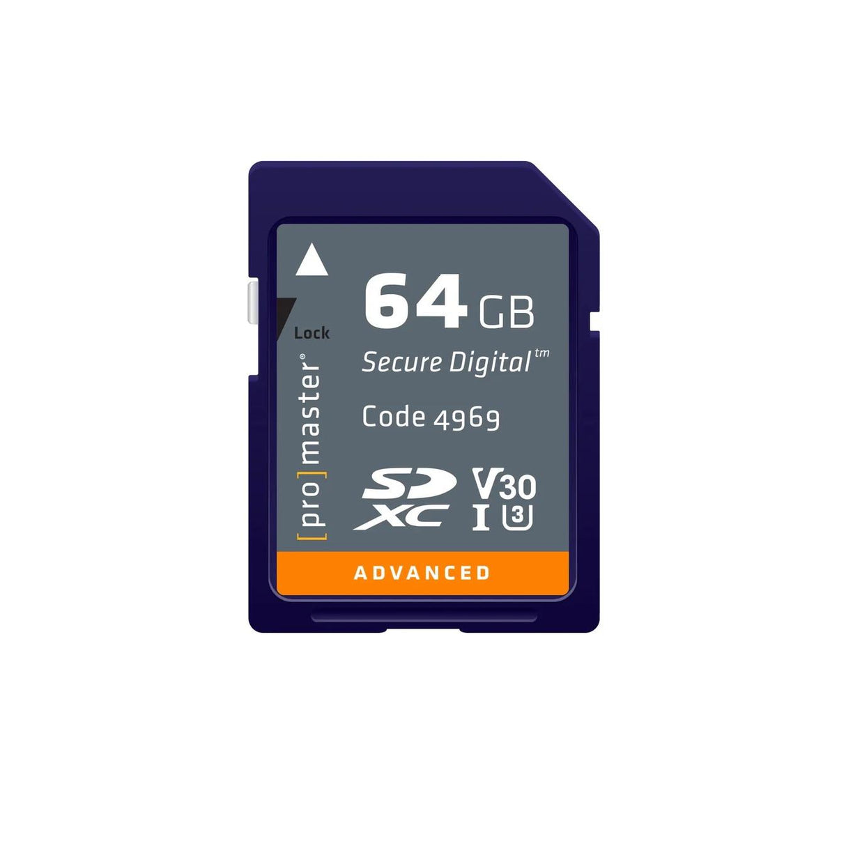 ProMaster Advanced 64GB SDHC V30 U3