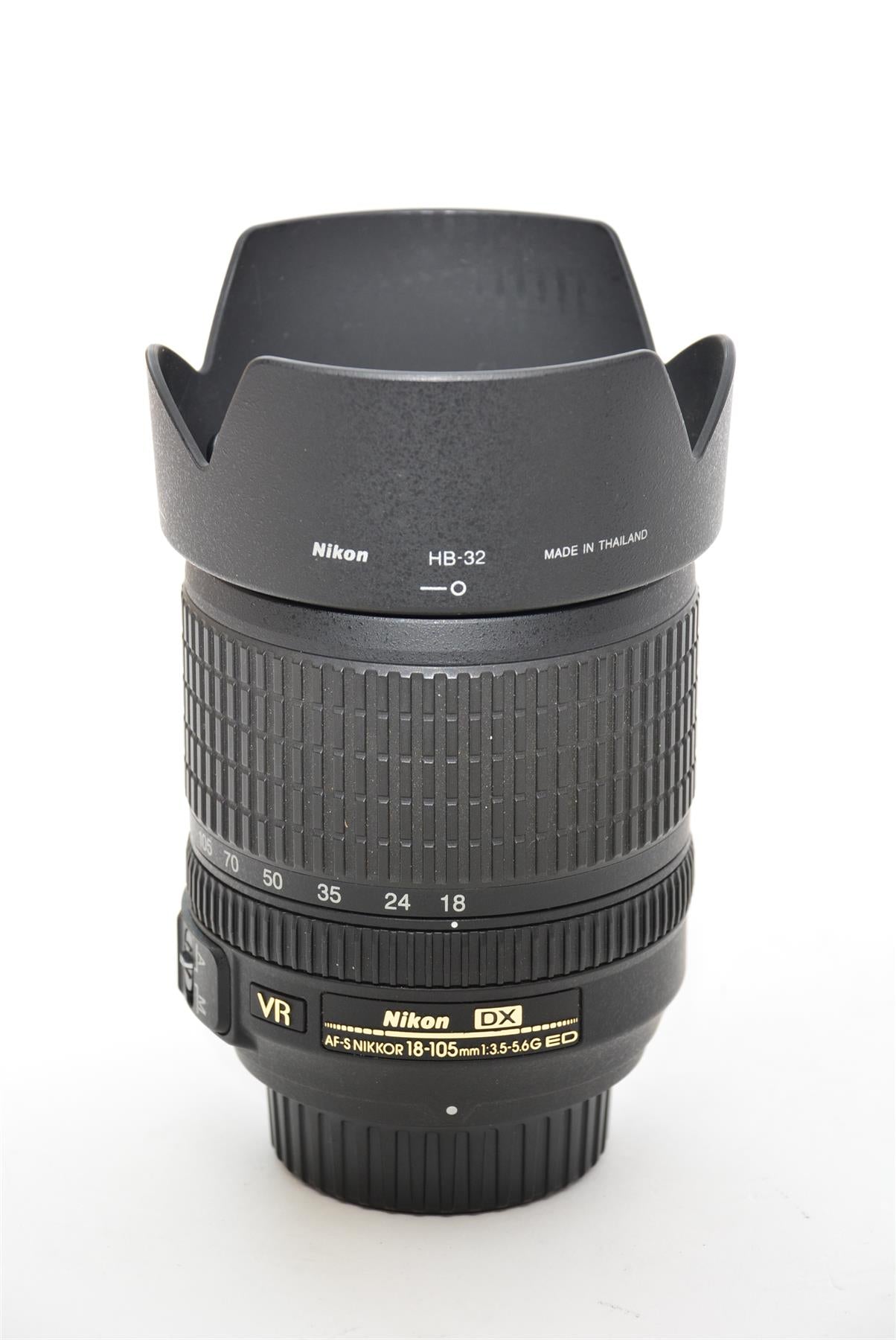 Used Nikon AF-S Nikkor 18-105mm f/3.5-5.6 G ED Lens