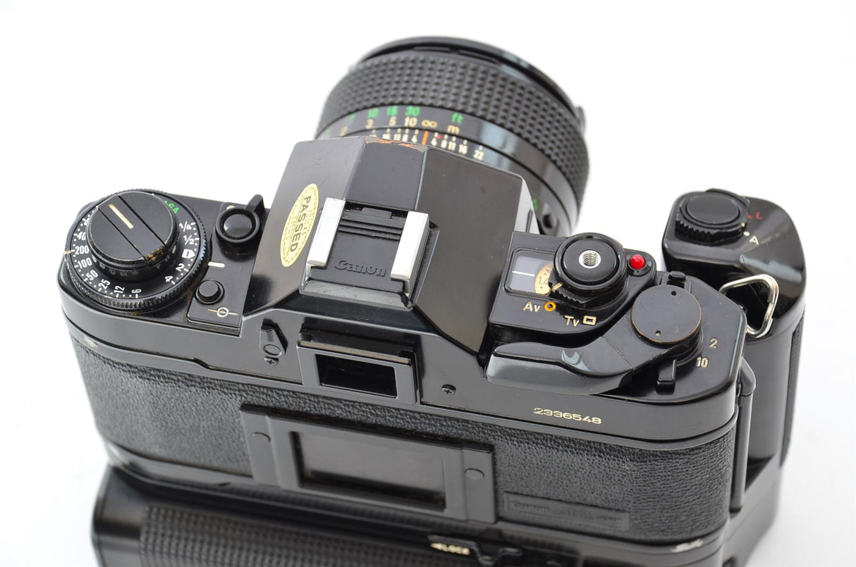 Used Canon A-1 With 50mm f/1.4 Lens + Canon Speedlite 199A