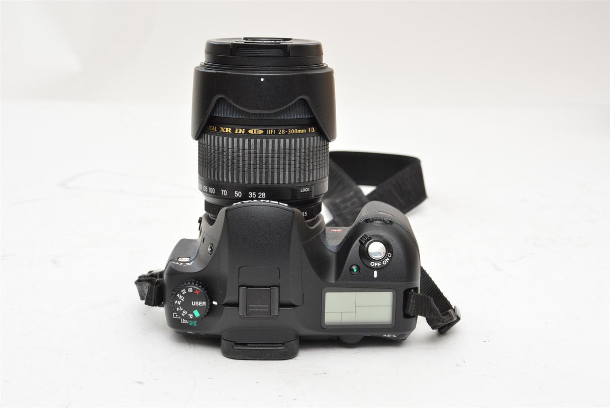 Used Pentax K10D with Tamron 28-300mm 3.5-6.3 Macro Lens