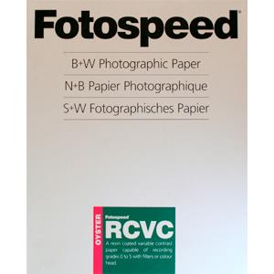 Fotospeed RCVC Oyster B+W Photographic Paper - 10x8 Inch - 25 Sheets