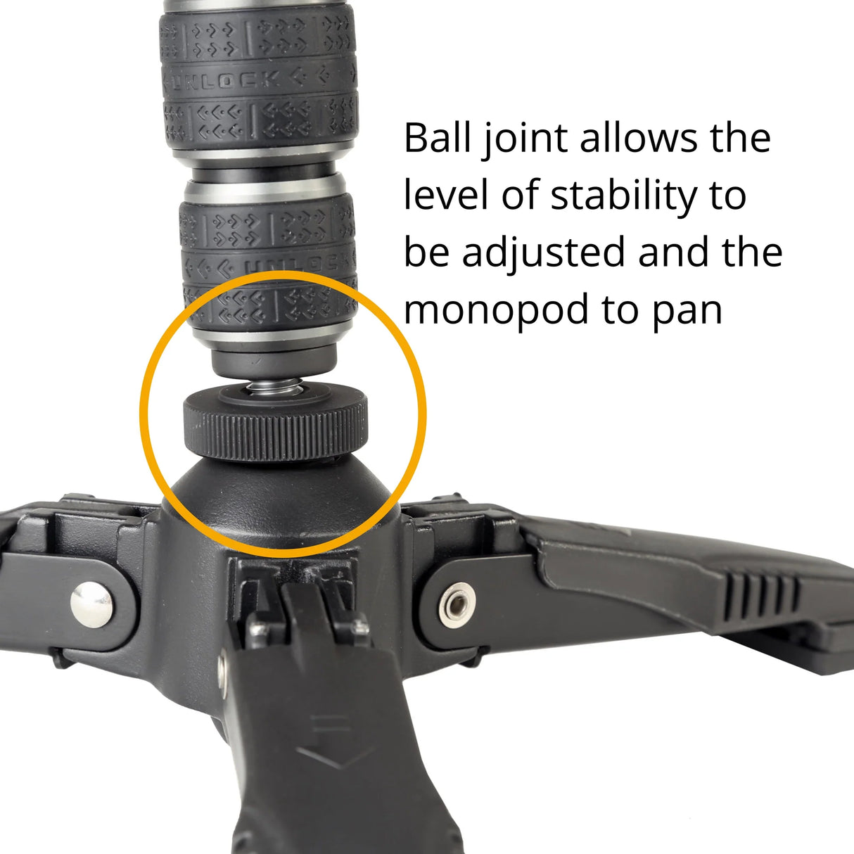 VEO 2S CM-264TBP120T 26MM CARBON MONOPOD WITH BALL HEAD