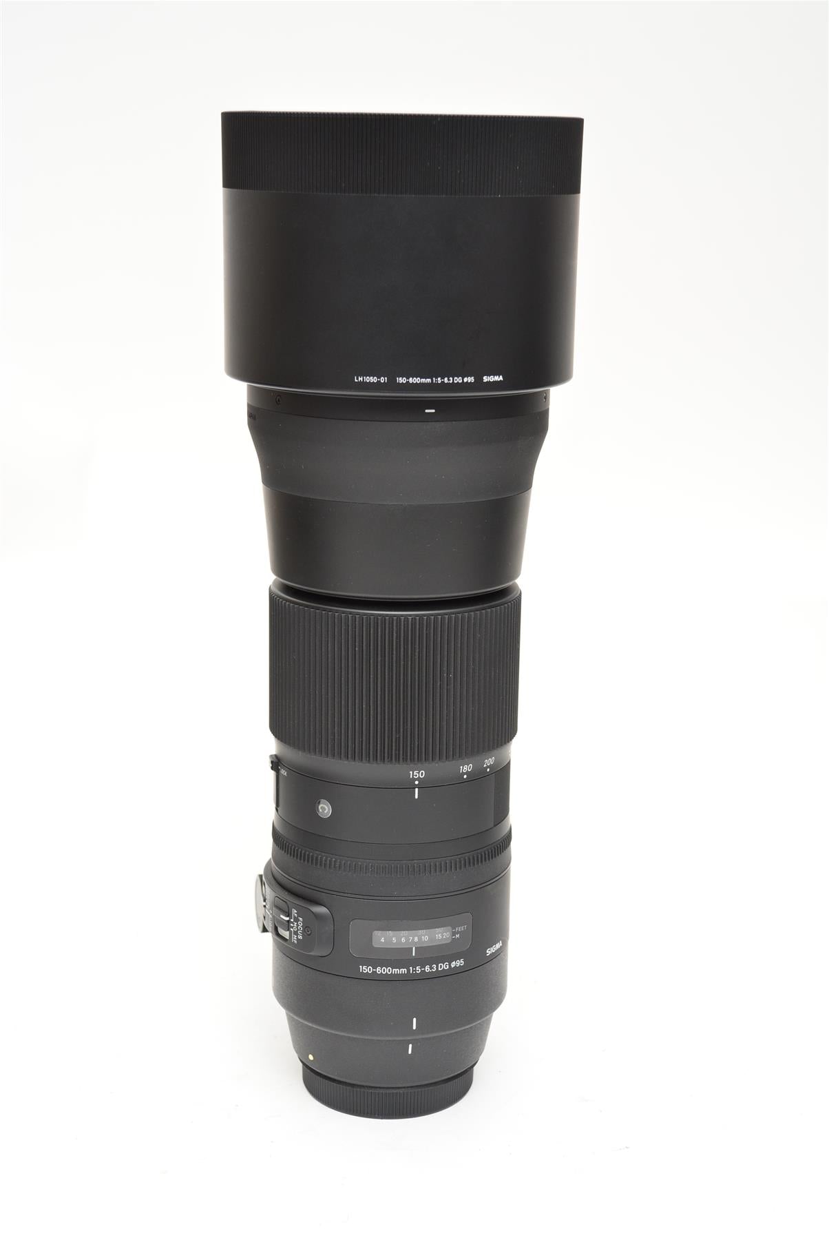 Used Sigma 150-600mm f/5-6.3 DG Canon Fit Lens