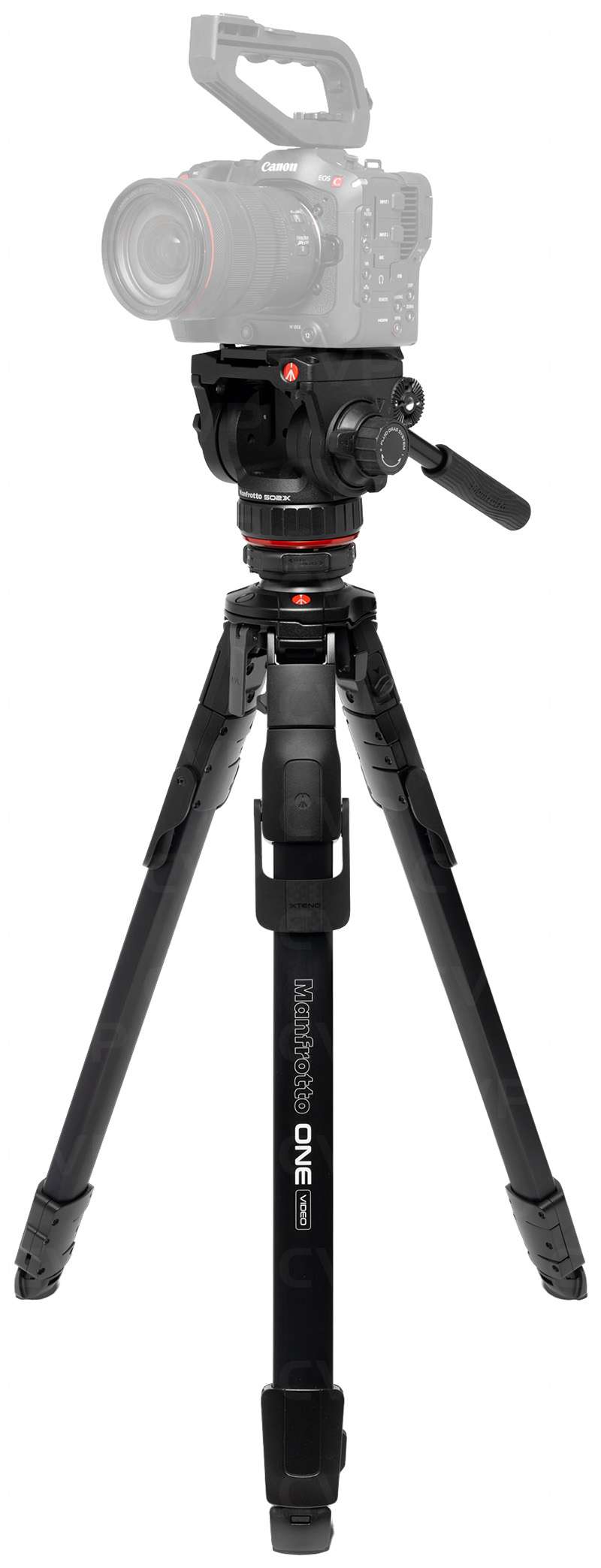 Manfrotto ONE Video Aluminium Tripod with 502X Fluid Video Head