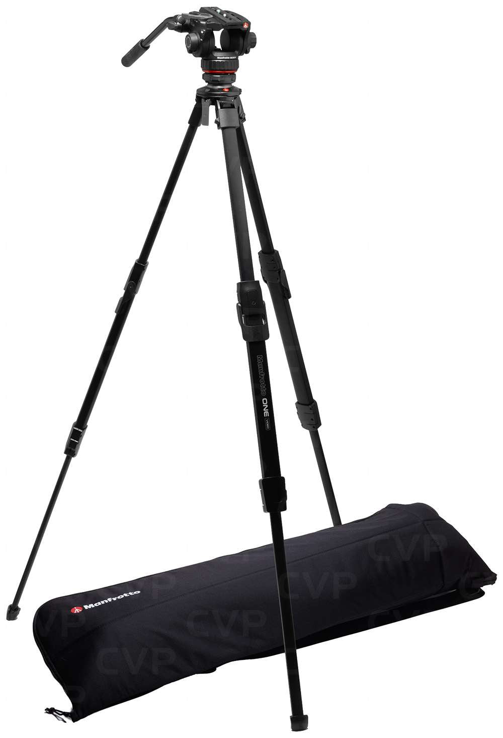 Manfrotto ONE Video Aluminium Tripod with 502X Fluid Video Head