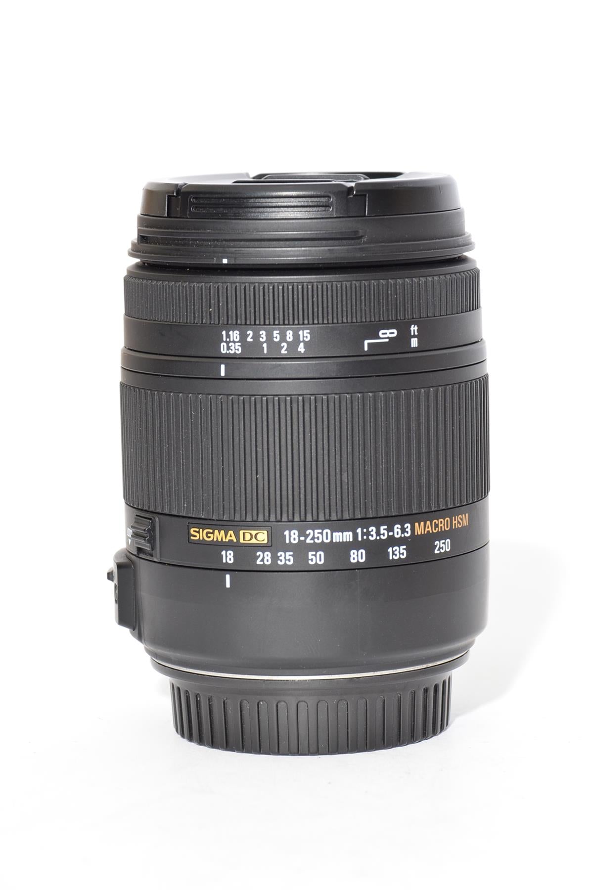 Used Sigma 18-250 F3.5-6.3 Macro HSM For Canon