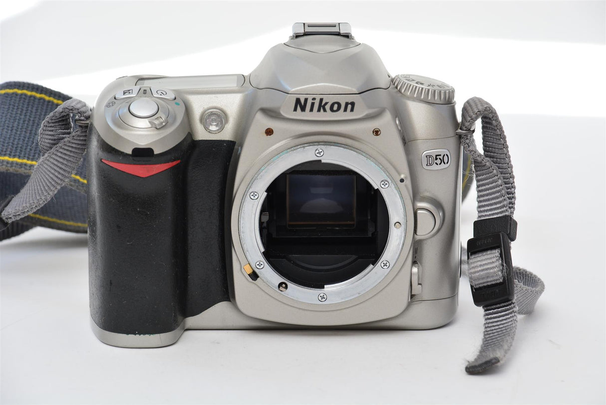 Used Nikon D50 DSLR Camera Body - Silver
