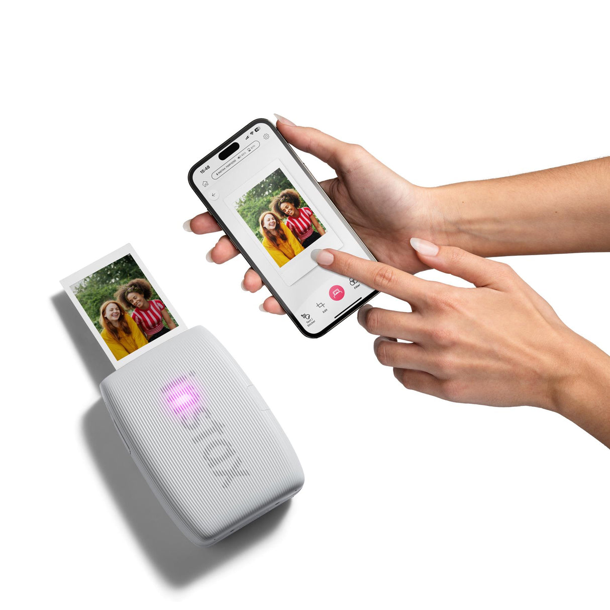 Fujifilm Instax Mini Link3 Printer - Clay White