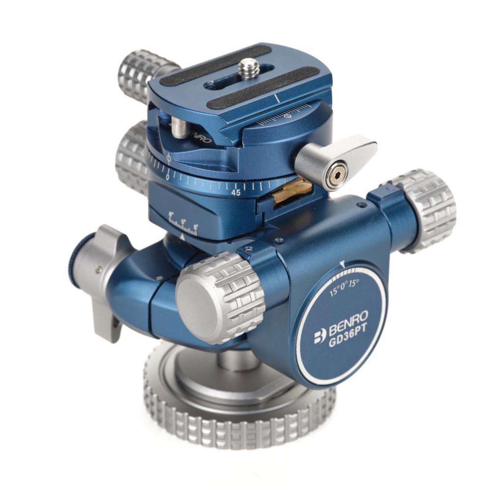Benro GD36PT Geared Drive 3-Way Tripod Head