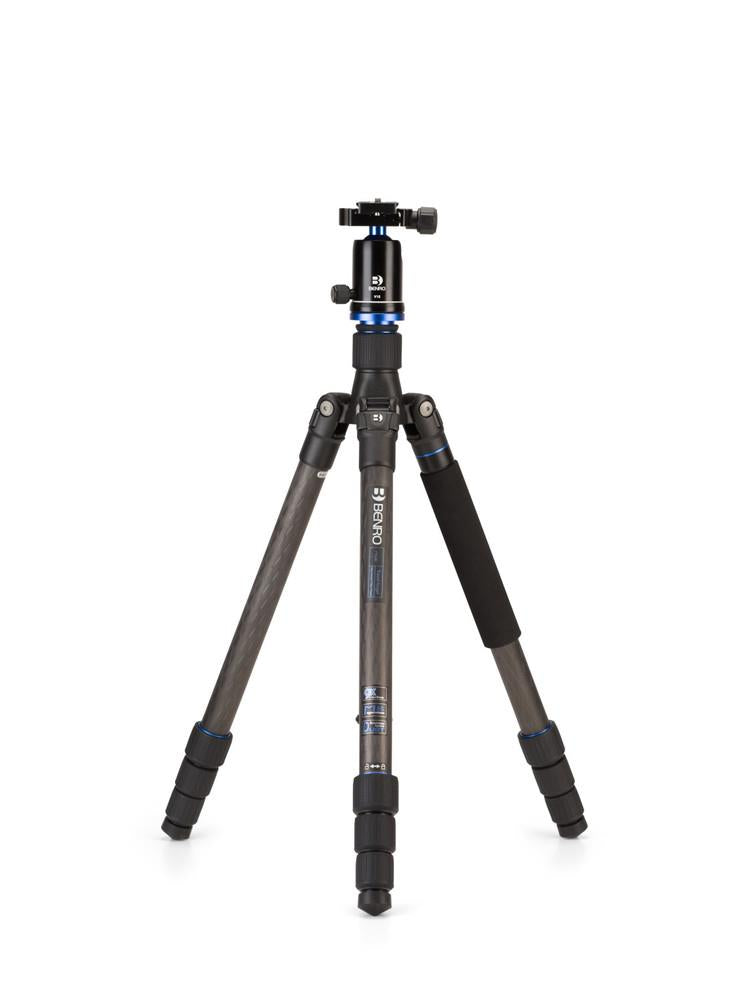 Benro Travel Angel Kit S2 Carbon Fibre 4 Sect V1 Head