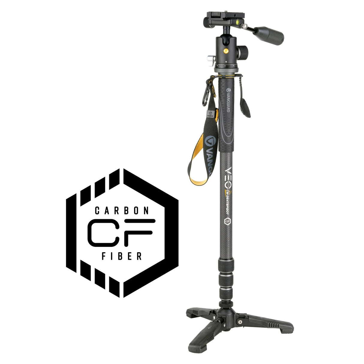 VEO 2S CM-264TBP120T 26MM CARBON MONOPOD WITH BALL HEAD