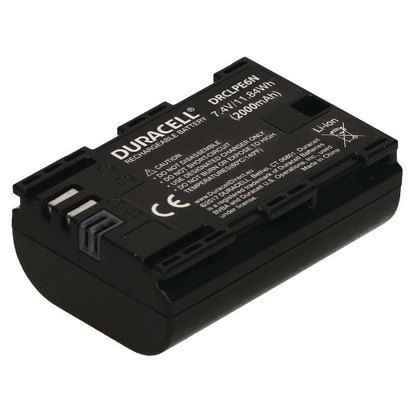 Duracell Canon LP-E6N Replacement Battery - DRCLPE6N