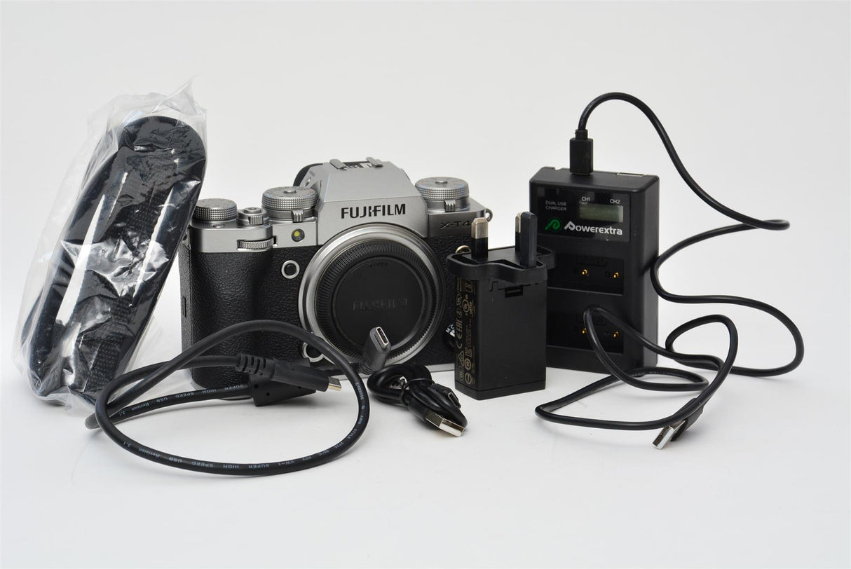 Used Fujifilm X-T4 Camera Body - Silver