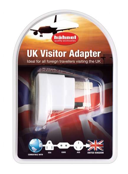UK visitor adaptor for UK plug socket