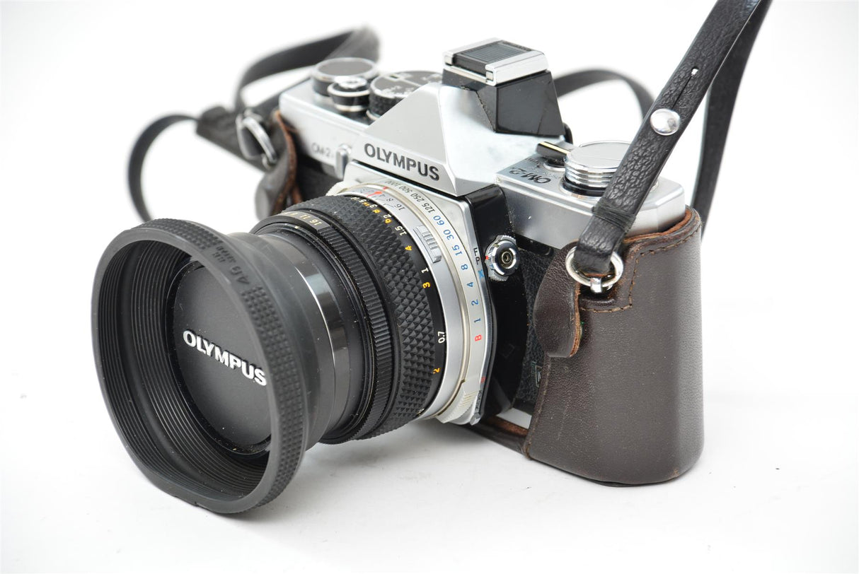 Used Olympus OM-2 Film Camera with 50mm Lens