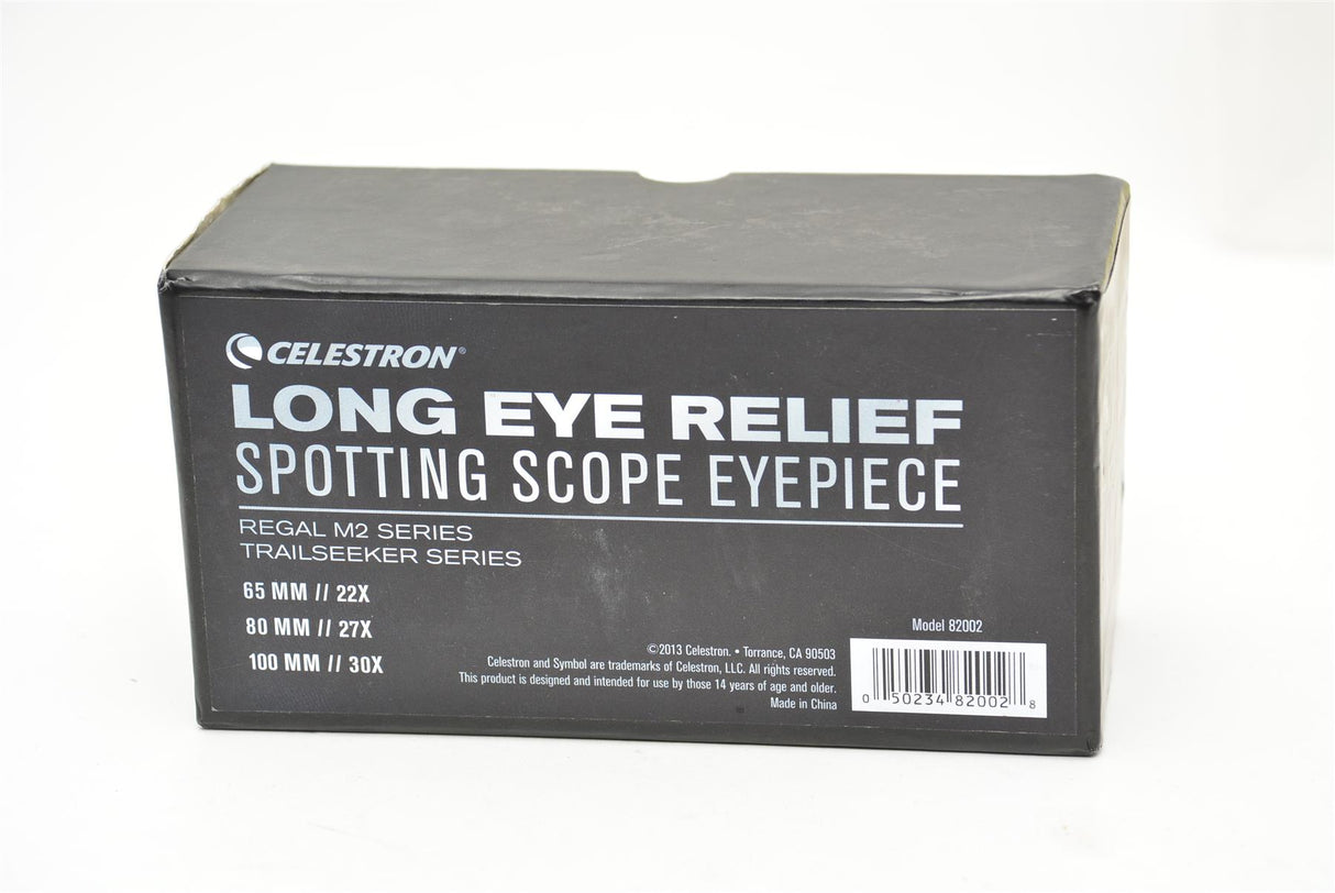 Used Celestron Long Eye Relief Regal M2 Series Spotting Scope Eyepiece