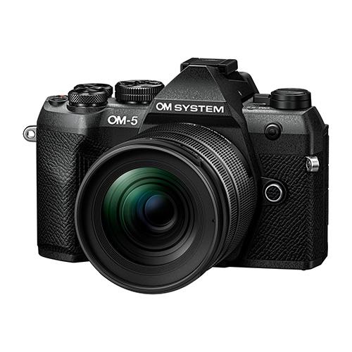 OM SYSTEM OM-5 Mark II with M.ZUIKO DIGITAL ED 12-45mm F4.0 PRO Lens Kit - Black