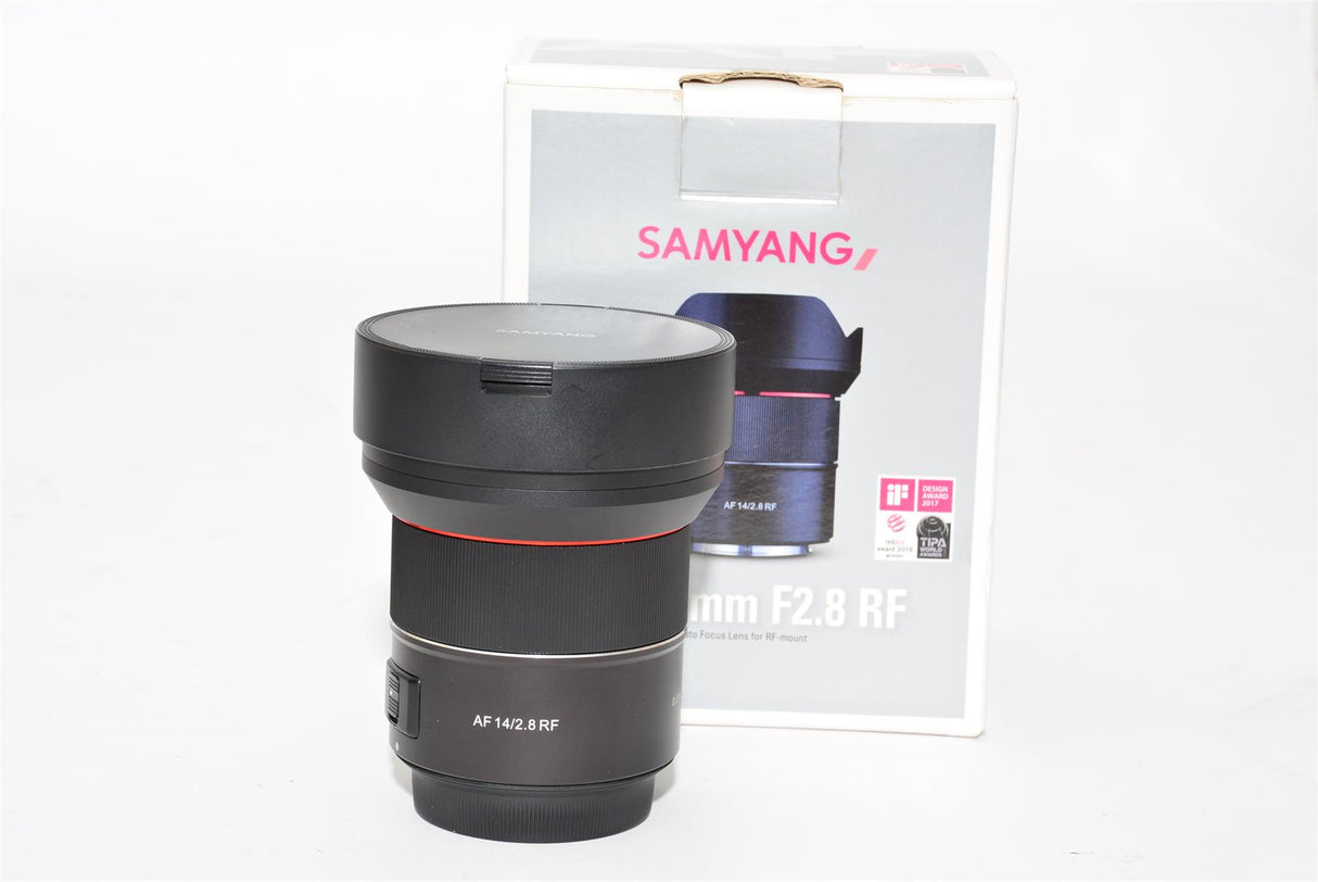 Used Samyang AF 14mm f/2.8 RF Mount Lens