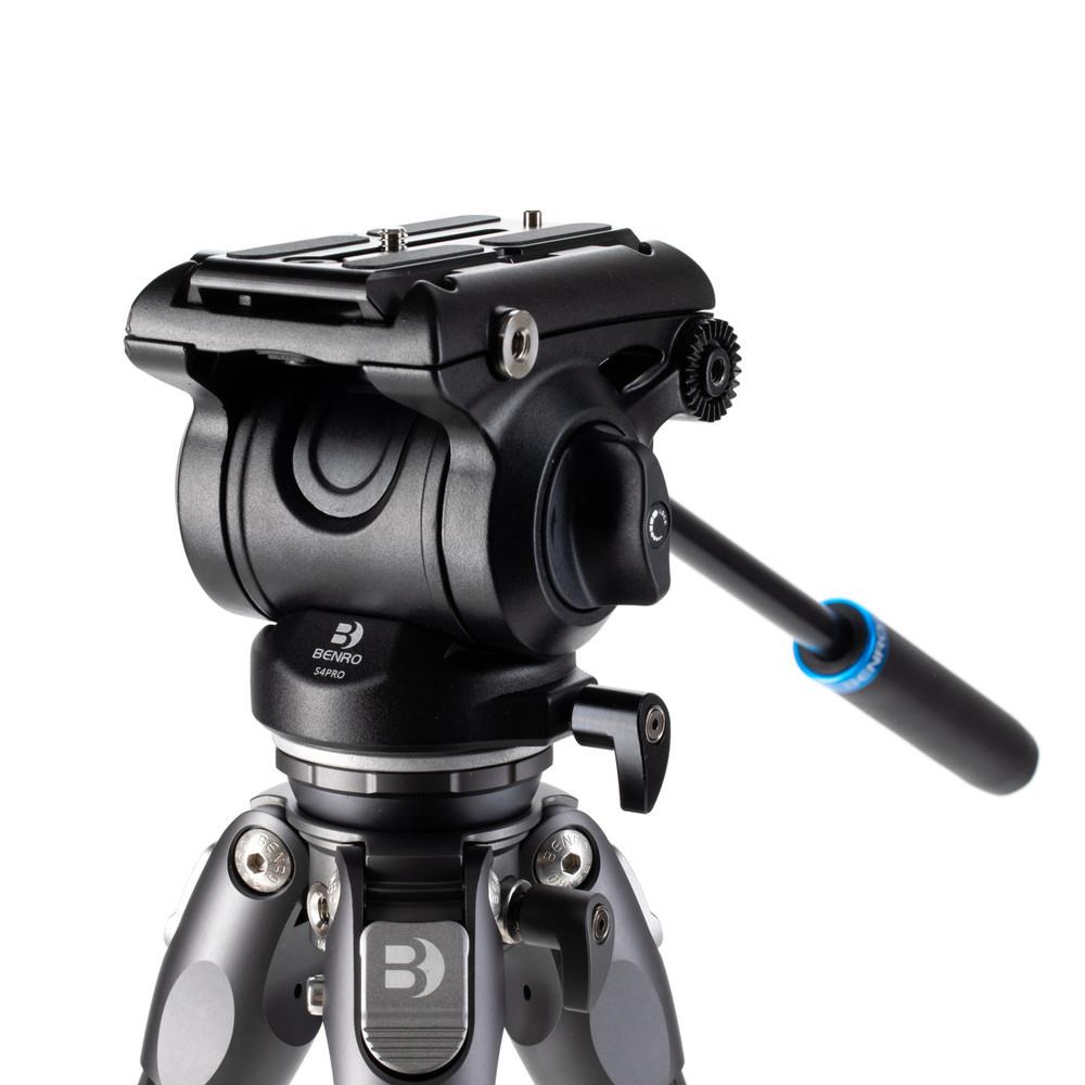 Benro Tortoise 34CLV Tripod with S4PRO Video Head Kit
