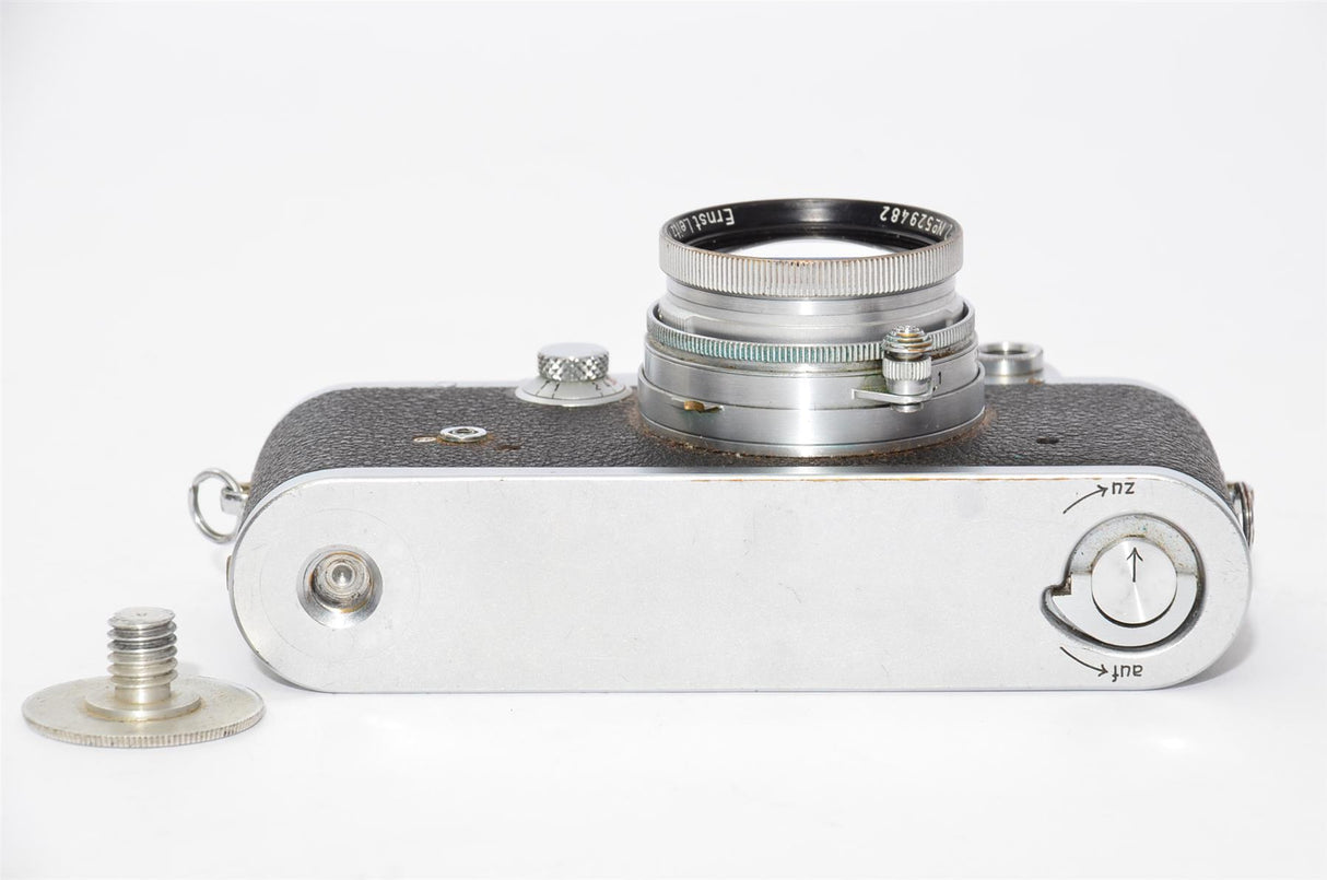 Used Leica 111c D.R.P. Ernst Leitz Wetzlar With Summitar f=5cm 1:2 Lens TESTED