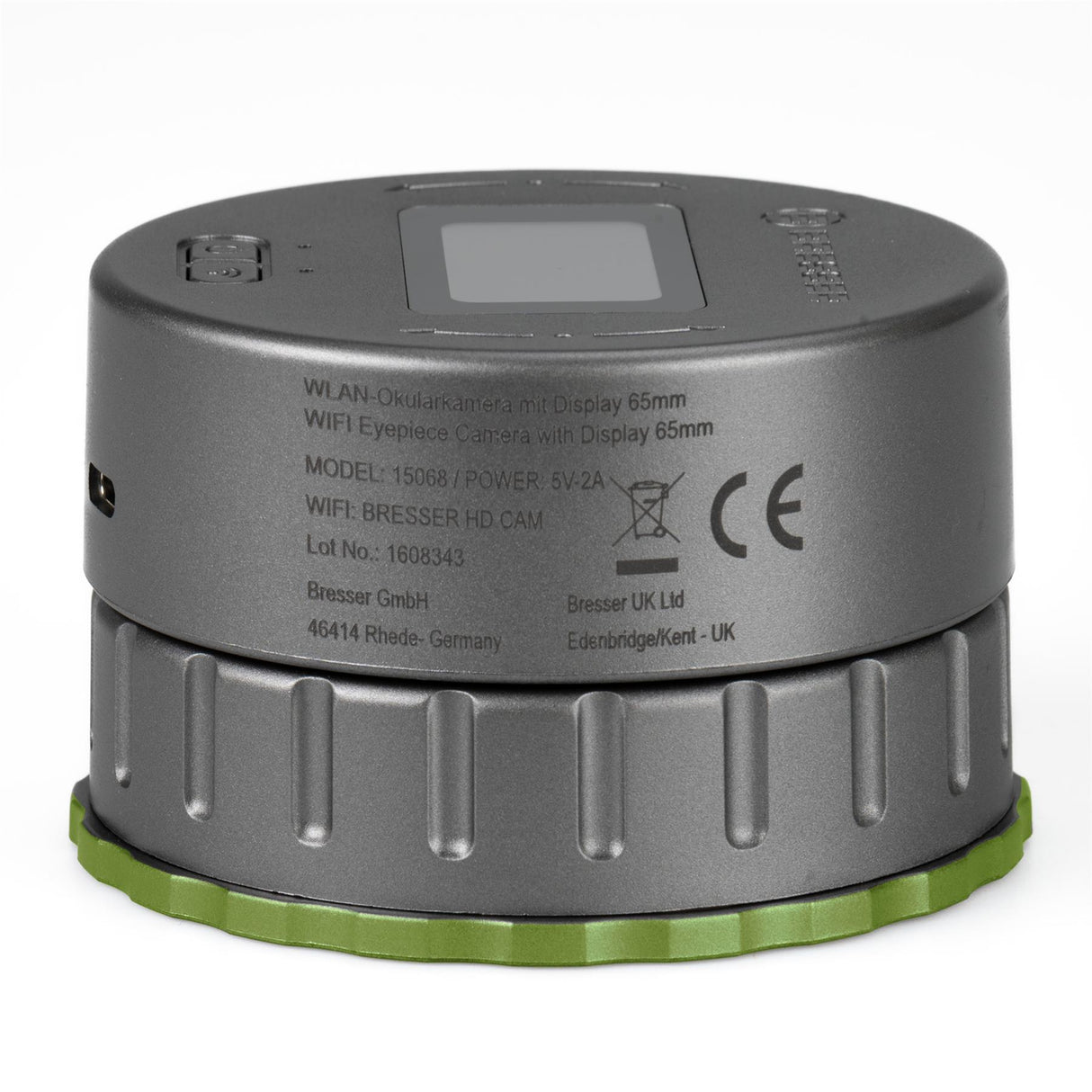 Bresser 2K Wifi Eyepiece Camera with Display - 30 to 65mm