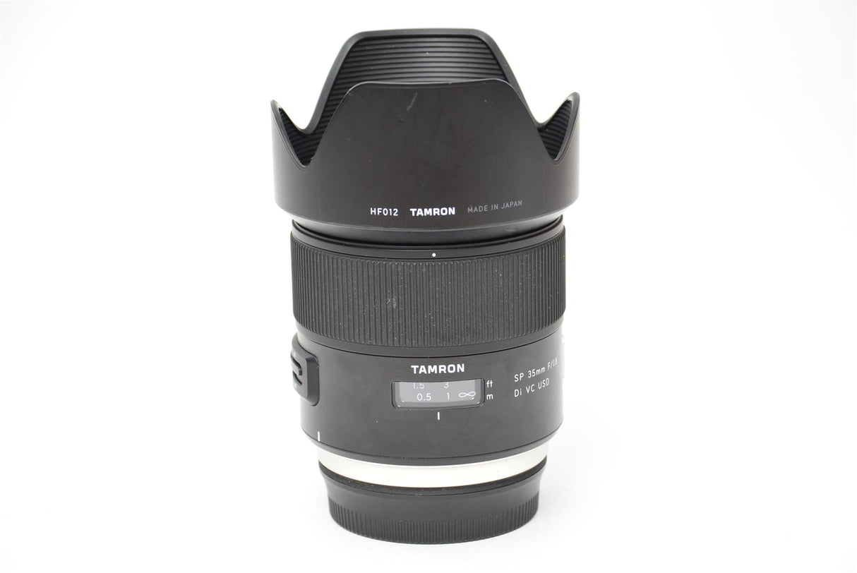 Used Tamron SP 35mm f/1.8 Di VC USD Canon Fit Lens