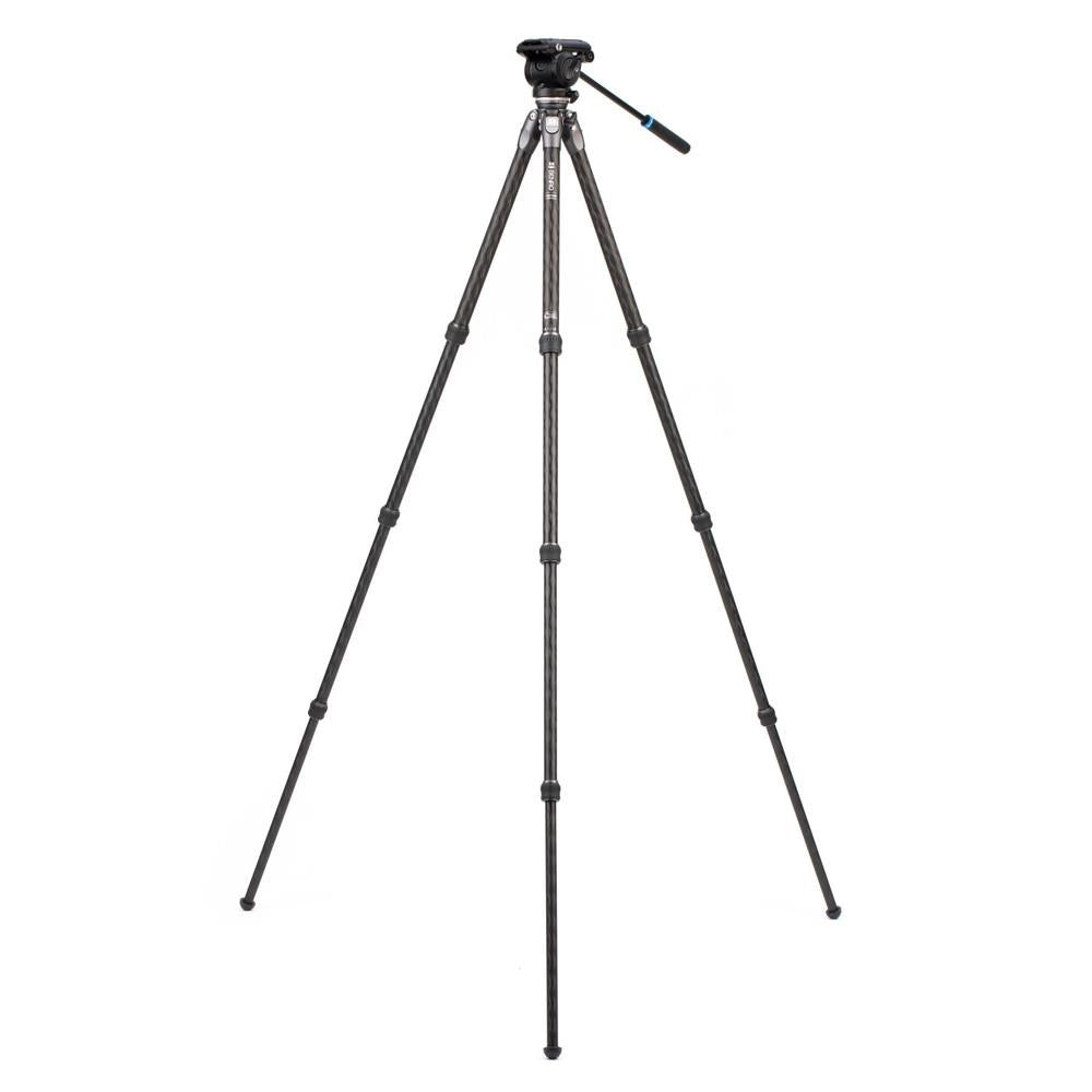 Benro Tortoise 24CLV Carbon Fibre Tripod with S4PRO Video Kit