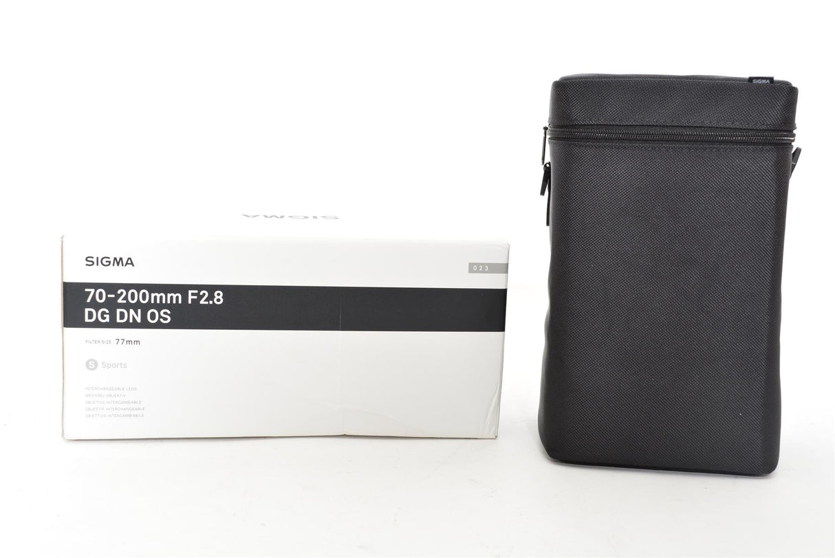 Ex Demo Sigma 70-200mm f/2.8 DG DN OS Sony E-Mount Lens