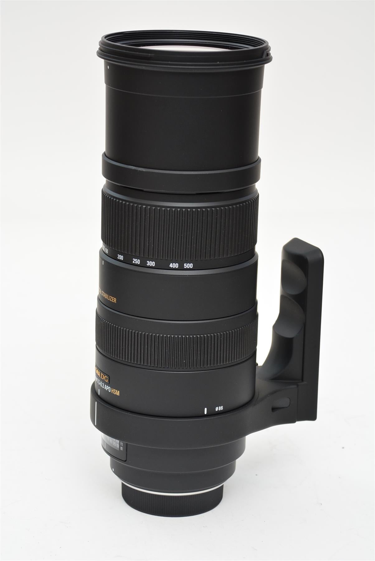 Used Sigma DG 150-500mm f/5-6.3 APO HSM Pentax Lens