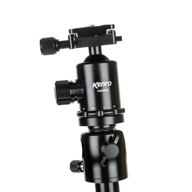 Kenro Ultimate Travel Tripod Kit (Aluminium) with BB2 Ball Head