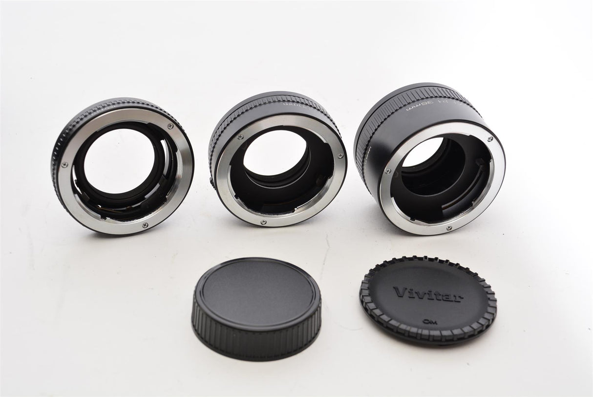 Used Vivitar Yashica Extension Tubes