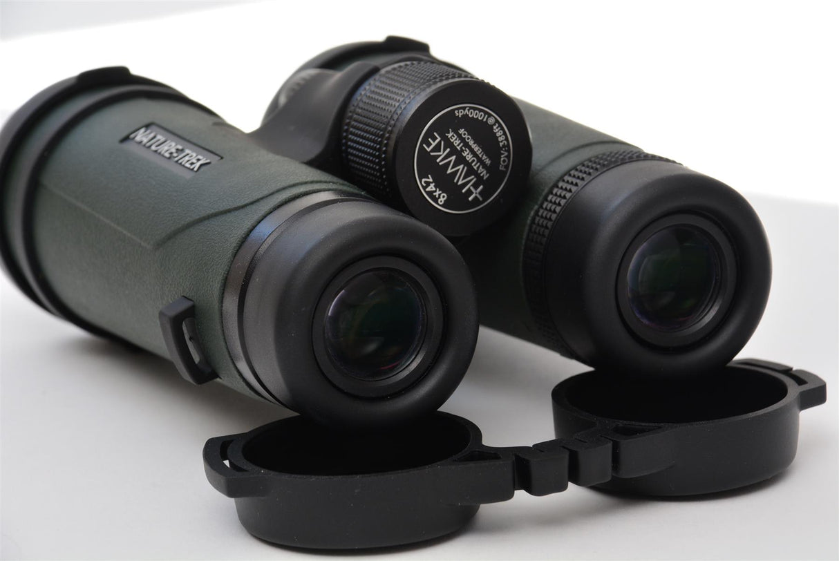Used Hawke Nature-Trek 8x42 Binoculars - Green