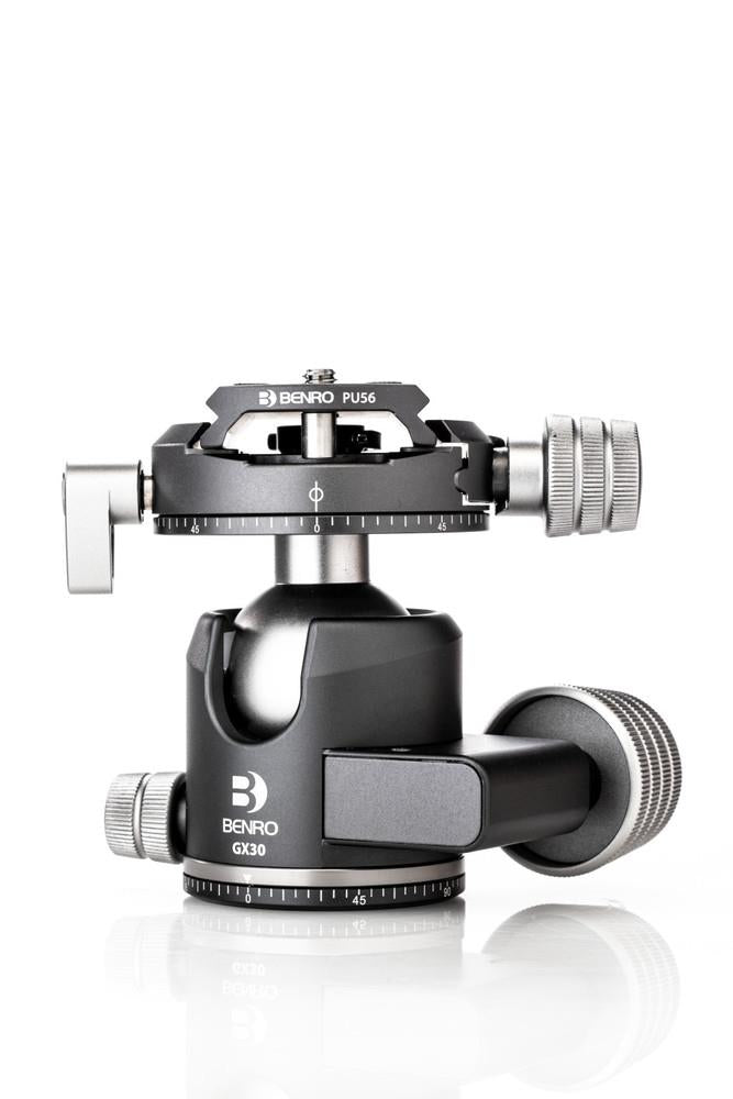Benro GX30 Low Profile Ball Head PU56 Plate