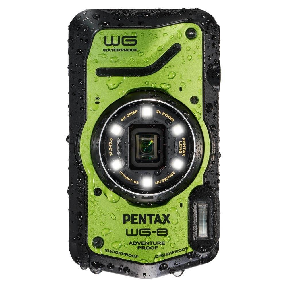 Pentax WG-8 Digital Camera - Green