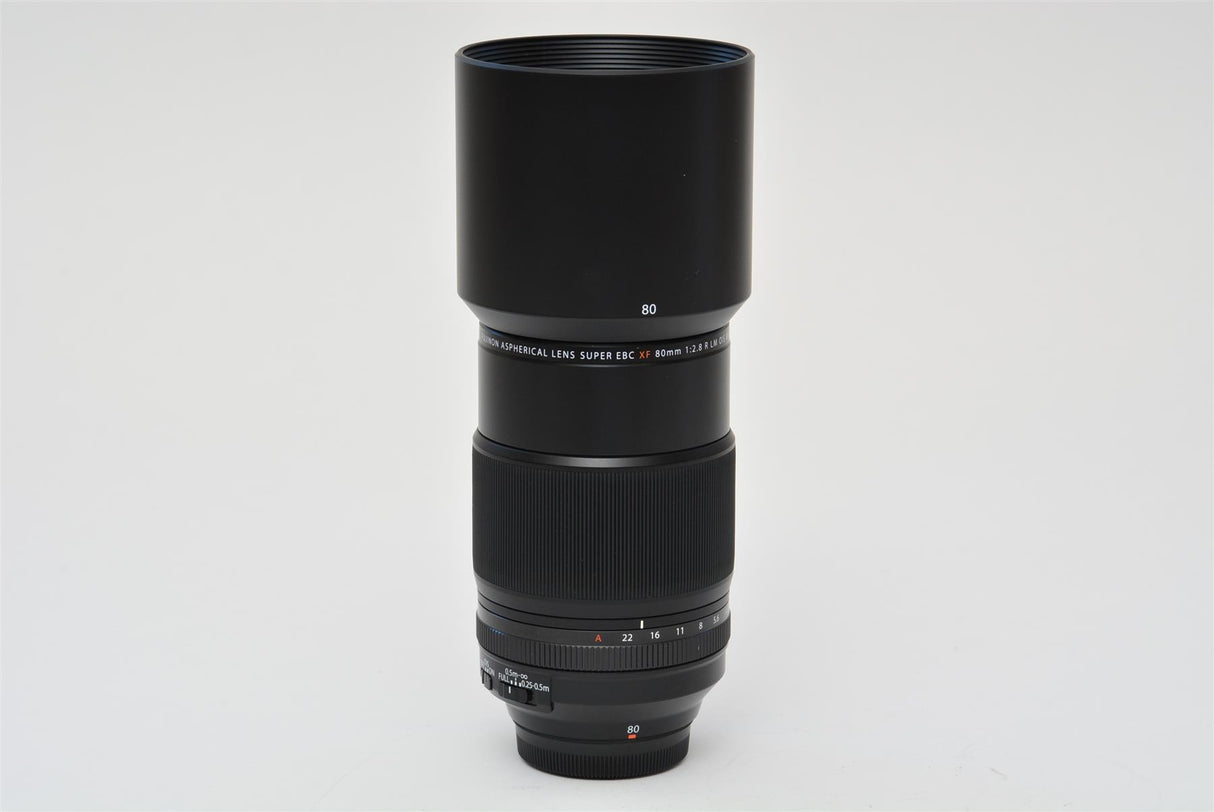 Used Fujifilm Fujinon XF 80mm f/2.8 R LM OIS WR Macro Aspherical Lens