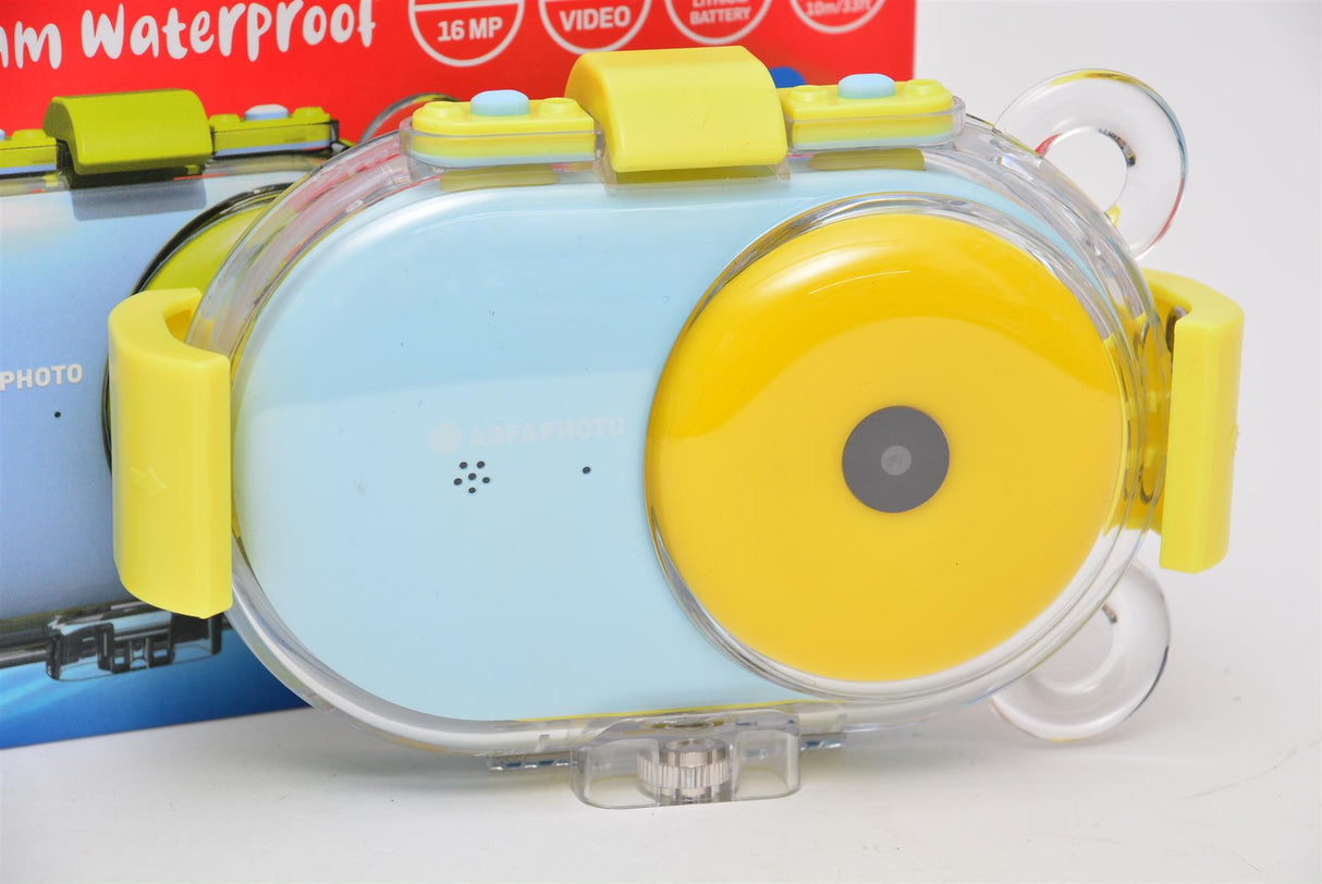 Ex Display AGFAPhoto Waterproof Realikids Camera Blue
