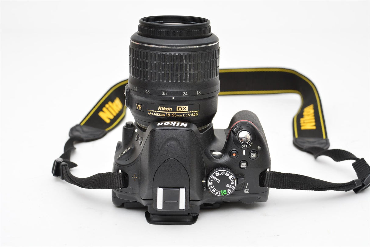 Used Nikon D5100 Camera with AF-S 18-55mm f/3.5-5.6 G DX Lens