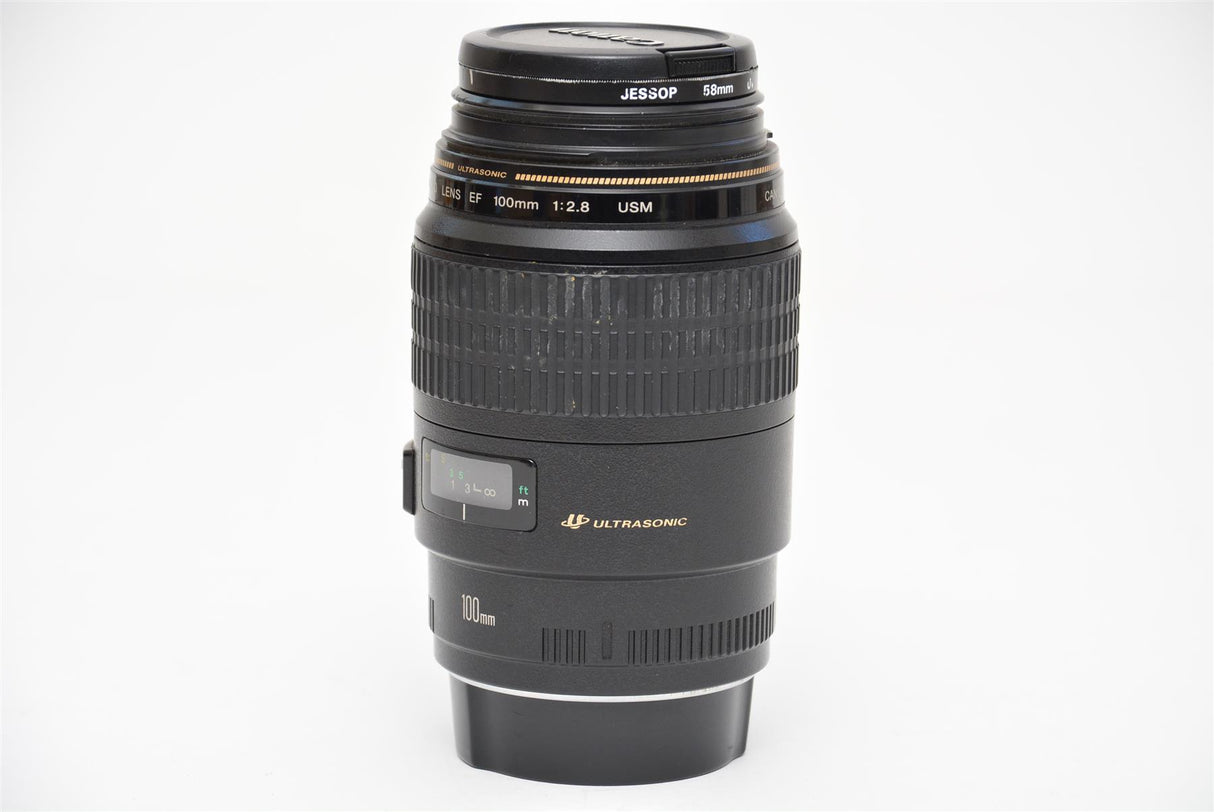 Used Canon EF 100mm f/2.8 USM Macro Lens