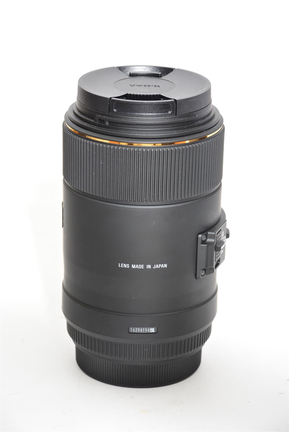Used Sigma 105mm f/2.8 EX DG Macro OS Canon Fit Lens