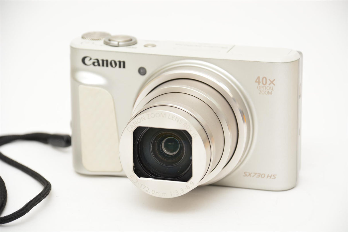 Used Canon PowerShot SX730 HS Compact Camera - Silver