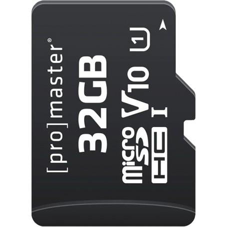 ProMaster Performance 32GB Micro SDHC V10 +Adapter