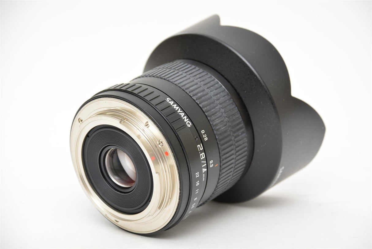 Used Samyang 14mm f/2.8 ED AS IF UMC Canon Fit Lens