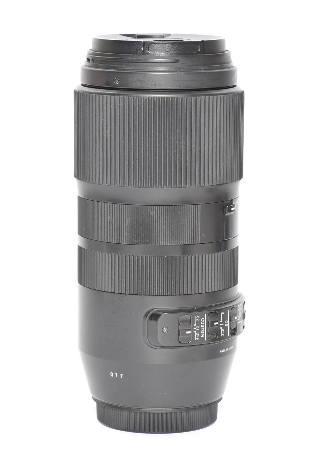 Used Sigma 100-400mm f/5-6.3 DG For Canon