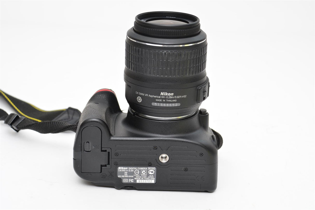 Used Nikon D5100 Camera with AF-S 18-55mm f/3.5-5.6 G DX Lens
